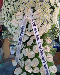 elegant Sympathy flowers